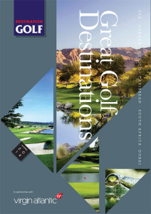 Destination Golf brochure