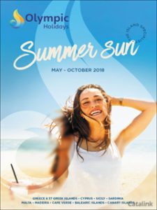 Olympic Holidays Summer Sun Brochure
